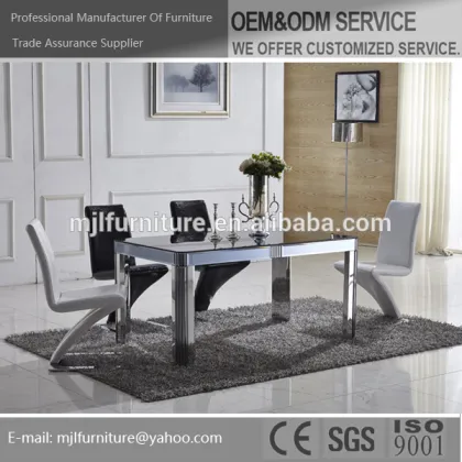 tempered glass dining table