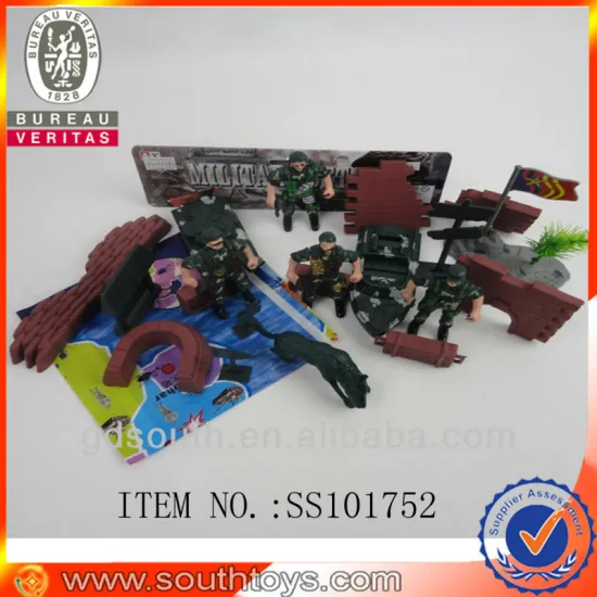 hot selling plastic military set toy