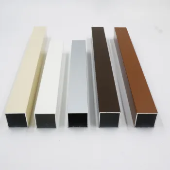 LENWA ALUMINIUM Factory Price 20x20 Aluminum Tube for Furniture with Colored Powder Coating
