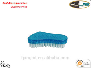 Nail brush - CB-0003(Foot Brush Transparent Blue)