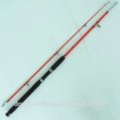 2section spinning fishing fiberglas fishing rods