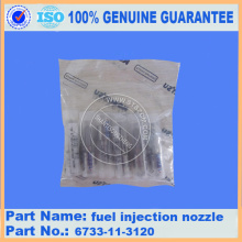 fuel injection nozzle 6733-11-3120 for PC200-7 komatsu spare parts