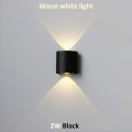 2W LED Outdoor Indoor Decoration Wall Lamp