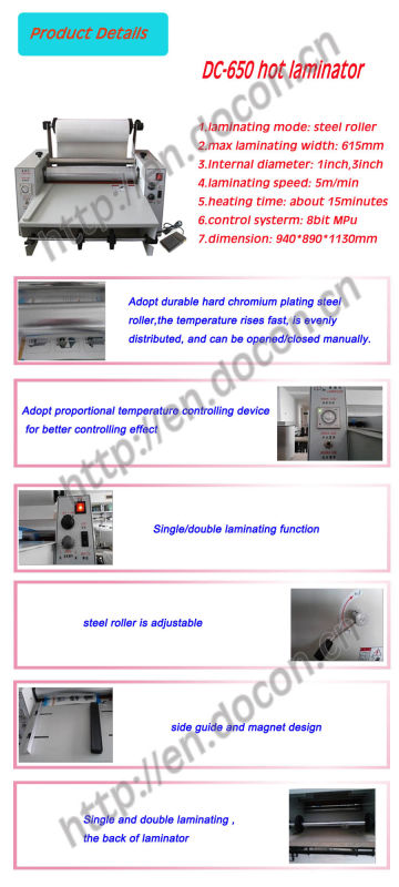 Hot Roll Laminator Machine