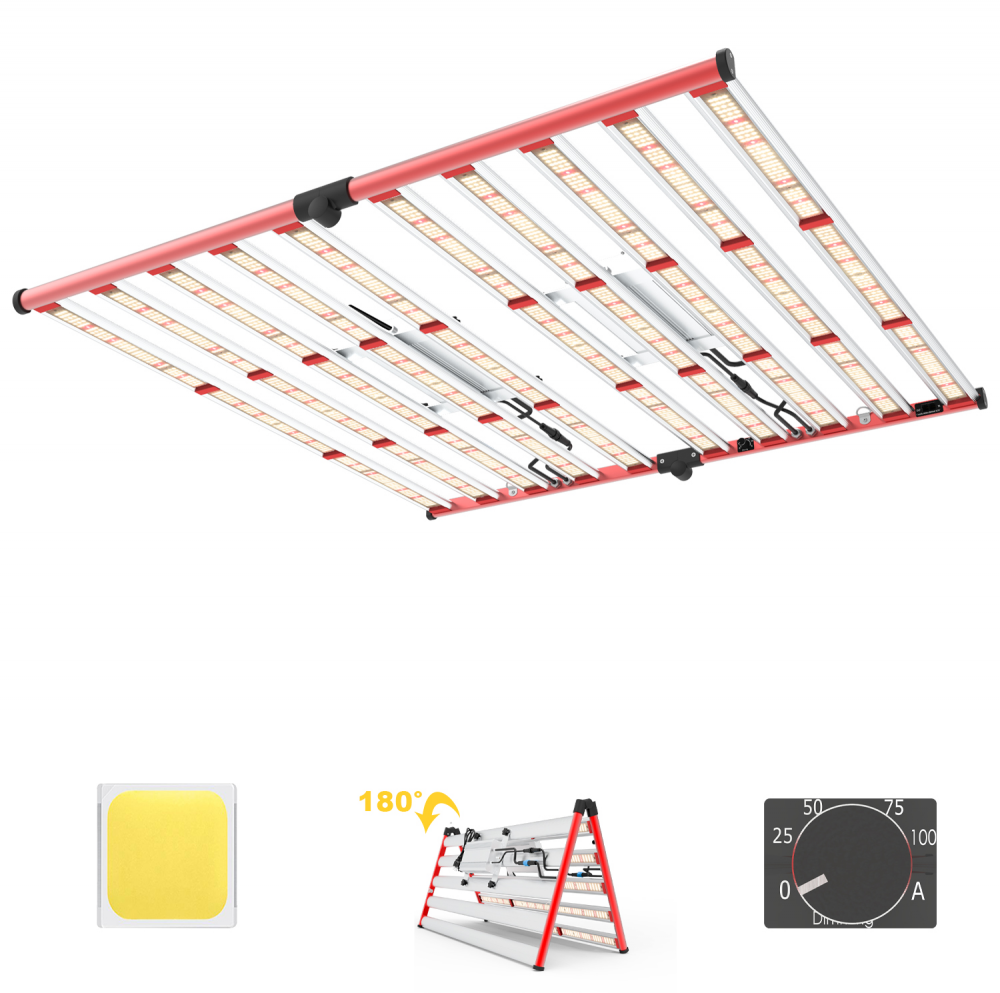 Aglex Greenhouse 1000W طيف كامل LED ضوء نمو