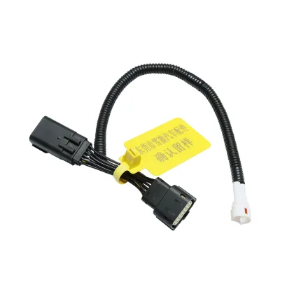 Auto MOLEX 12-hole headlight socket cable connector adapter