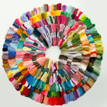 Wholesale Fast Delivery: Variety Pack of 447 Colors Cross Stitch & DIY Embroidery Threads from Factory Stock
