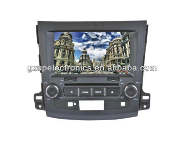 8 inch double din car dvd player with GPS/BLUETOOTH/Radio for Mitsubishi Outlander