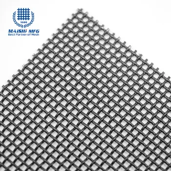 Powder Coated Black SS 316/304 Security Mesh
