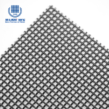 Powder Coated Black SS 316/304 Security Mesh