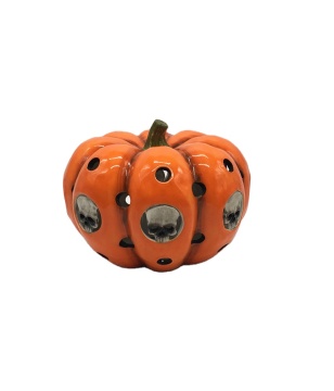 Ceramic Pumpkin for Halloween Festival Party and Yard Decor