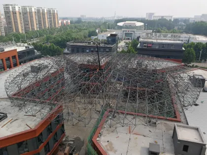 MOCONew World Phase Roof Steel Structure Dome Engineering