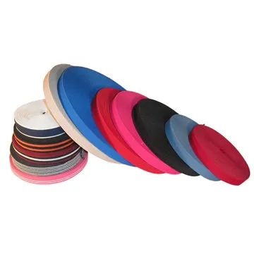 100% Cotton Herringbone Webbing, Eco-friendly, OEM Orders are Welcome