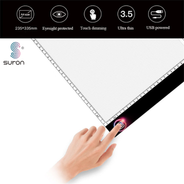 Almohadilla de luz LED de Suron para dibujo de tatuajes