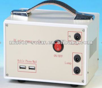 10W Solar System For Lighting and Moblie Charging