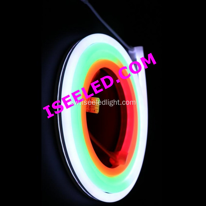 Uchawi rangi mapambo DMX LED neon strip taa