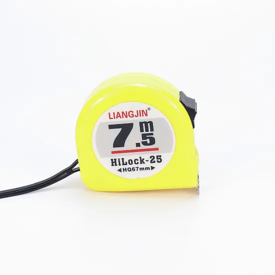 5m Nylon Blade Steel Tape Measure With Logo