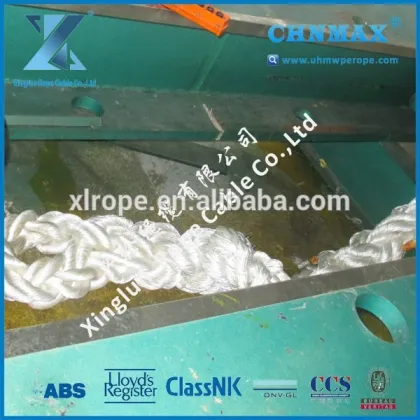 8 strands dacron polyester mooring rope