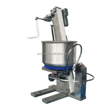 AOCNO Industrial Mobile Spiral Mixer Lift with 50-500 Kg Capacity - High Quality OEM Industrial Kitchen Baker Equipment