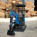 1.8Ton Blue Mini Excavator Kubota Engine Crawler