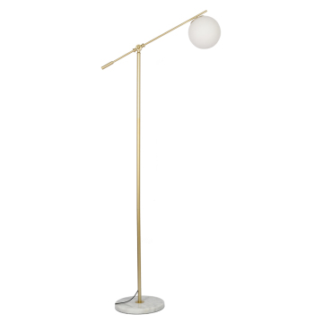 Modern Luxury Hotel Floor Lamp with Golden Accents