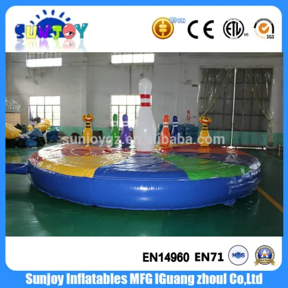 2017 Outdoor Inflatable Human Bowling Inflatable Bowling Set Bowling Pin For Kids