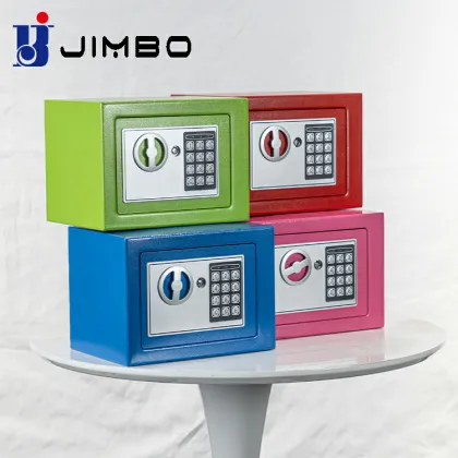 JIMBO American High Security Hotel Mini Electronic Safe Box