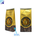 Tin tie custom printed food coffee bean bags