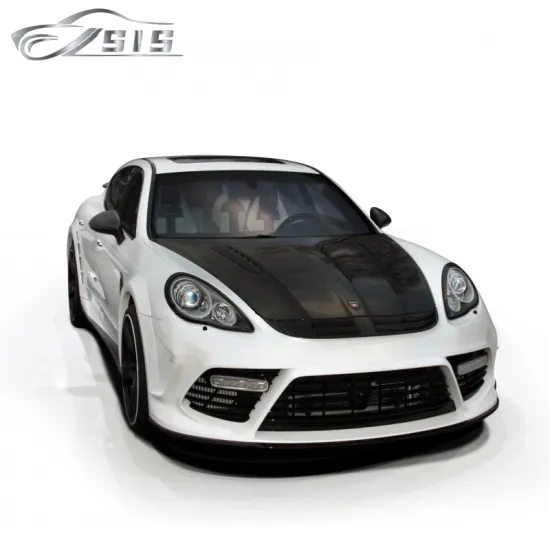 Panamera 970 M Style FRP Carbon Fiber Wide Body Kits with Bonnet