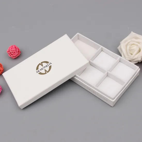 Custom Velvet Insert Jewelry Gift Box with Lid