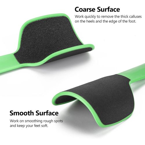 2 Pcs Curved Foot File Callus Remover