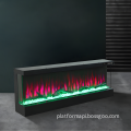 Household 30 inch/762 MM With Hot Wind LED Electric Good Quality 3-side Small Luminous controllable Electric Fireplace