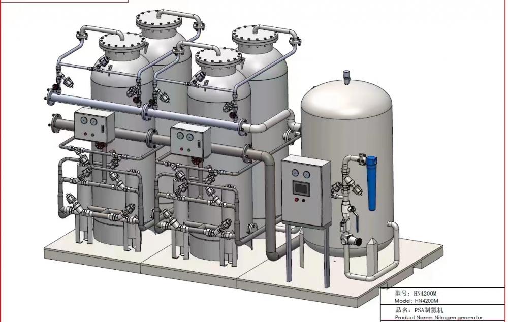 Nitrogen Generator Low Power Consumption