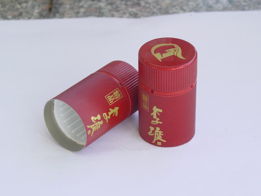 Liquer 32x55mm non refillable bottle closures