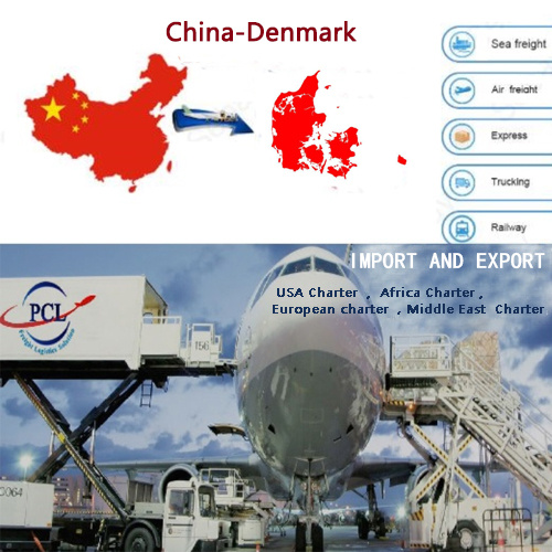 air freight forwarder to Denmark (CPH/AAR/BLL)