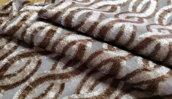 Polyester Upholstery Jacquard Fabric for Sofa Cushion