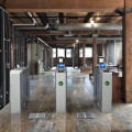 Electrostatic Access Control Turnstile Gate System