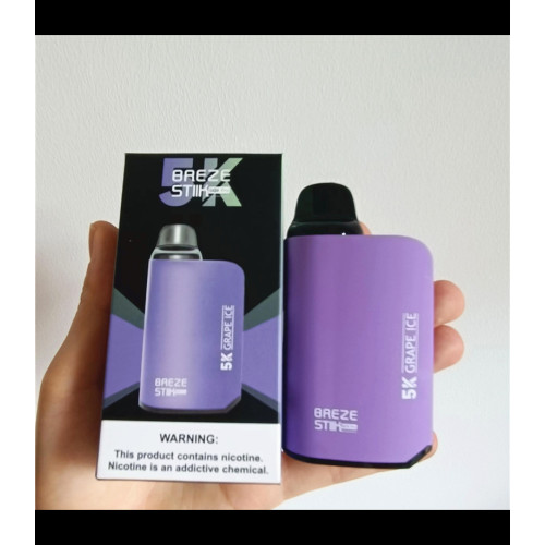 Breze Stiik atingiu 5000 Puffs Vape descartável