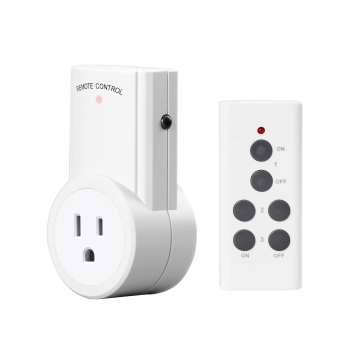 US Standard Home Wireless Light Remote Control Socket - Single Pack