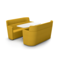 Multi-functional Commercial Luxury High End Coffee Color Leather Modern Sofa Set