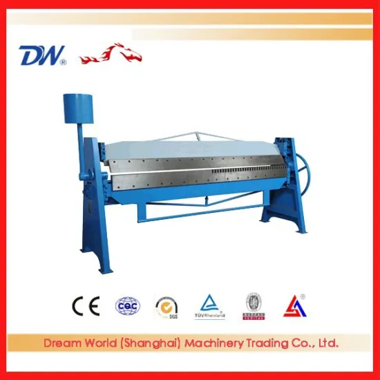 TDF 1.5x1300 manual flange folding machine, used flanging machine, manual bending machine
