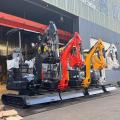 1,7 ton excavator mini excavator harga untuk dijual