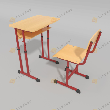 Ayarlanabilir Tek Kişilik Öğrenci Masası ve Sandalyesi