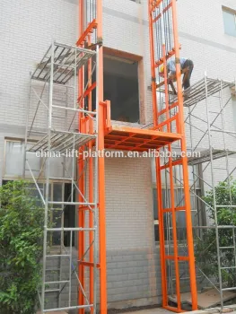 vertical electric manual material lifts