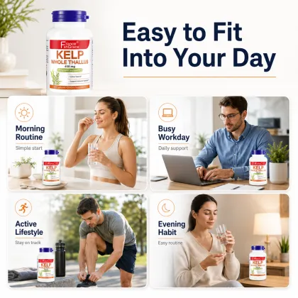 Shecome Kelp Capsules Supports Healthy Thyroid Function