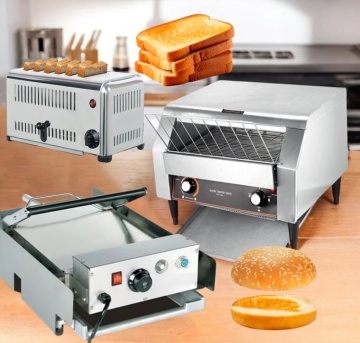 Prix ​​électrique commercial Sandwich Burger Hamburger Bun Toaster Four pour les hôtels et restaurants