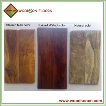 handscraped acacia flooring