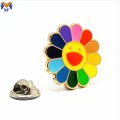 Hartes Emaille Rainbow Metall Pin Abzeichen