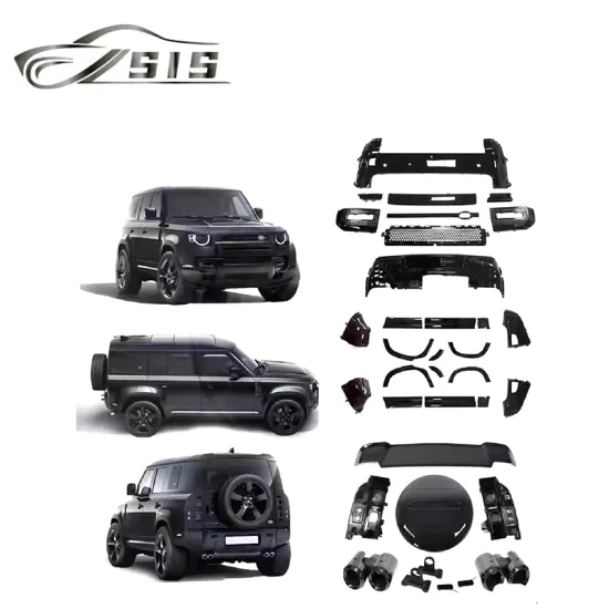 DEF 90/110/130 Black BodyKit ABS Material 2020-2023 Car Parts