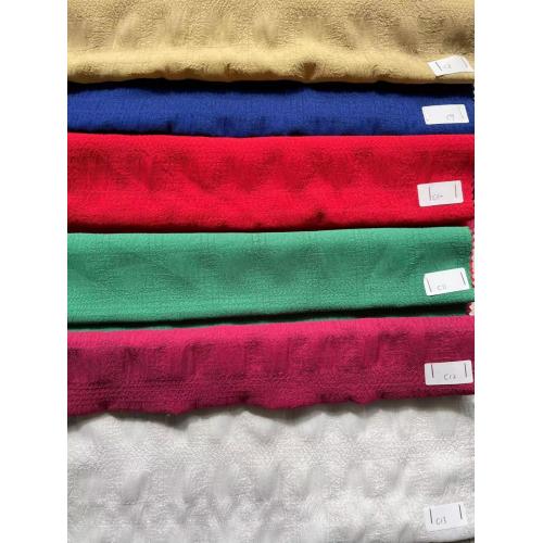 Polyester Spandex Spring Plaid Dyeig Fabric